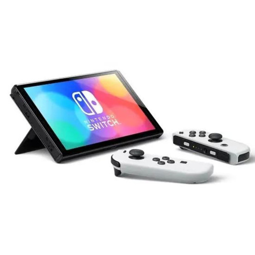 Консоль Nintendo Switch OLED біла + Super Mario Bros. Wonder + Mario & Luigi Brotherhood + Nintendo Online 365 днів