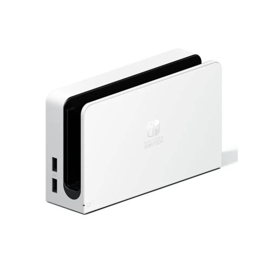 Консоль Nintendo Switch OLED біла + Super Mario Party Jamboree