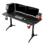 Письмовий стіл Ultradesk GRAND 160 см з регульованою висотою Чорно-білий