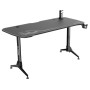 Письмовий стіл Ultradesk GRAND 160 см з регульованою висотою Чорно-білий