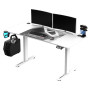 Стіл Ultradesk LEVEL V2 140 см з регульованою висотою, білий