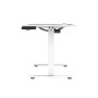 Стіл Ultradesk LEVEL V2 140 см з регульованою висотою, білий
