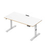 Письмовий стіл Ultradesk Pulsar 120 см з регульованою висотою, білий