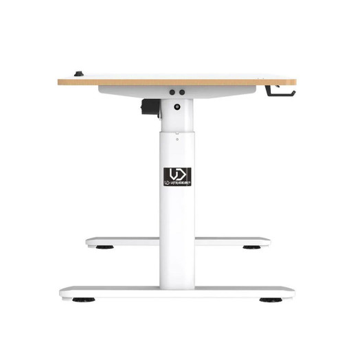 Письмовий стіл Ultradesk Pulsar 120 см з регульованою висотою, білий
