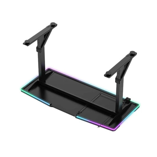 Стіл Ultradesk IRON 132,5 см з регульованою висотою, чорний