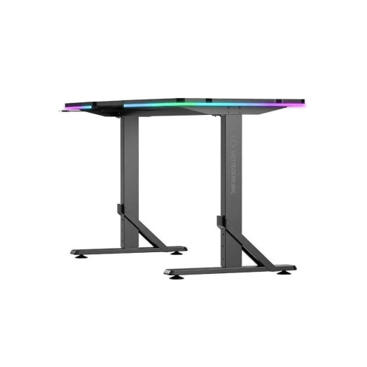 Стіл Ultradesk IRON 132,5 см з регульованою висотою, чорний