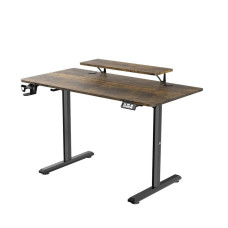 Письмовий стіл Ultradesk HIGHLANDER 120 см з регульованою висотою, коричневий