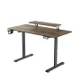 Письмовий стіл Ultradesk HIGHLANDER 120 см з регульованою висотою, коричневий