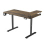 Письмовий стіл Ultradesk HIGHLANDER 120 см з регульованою висотою, коричневий