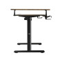 Письмовий стіл Ultradesk HIGHLANDER 120 см з регульованою висотою, коричневий