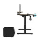 Письмовий стіл Ultradesk HIGHLANDER 120 см з регульованою висотою, коричневий