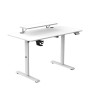 Стіл Ultradesk HIGHLANDER 120 см з регульованою висотою, білий
