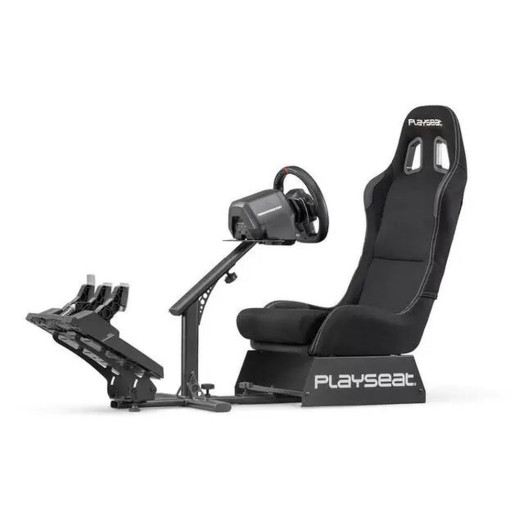 Playseat® Evolution Black Actifit Racing Seat Fabric до 122 кг чорного кольору