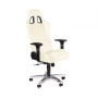 Офісне ігрове крісло Playseat® до 122 кг з білої екошкіри