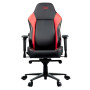 Ігрове крісло HyperX RUBY до 150 кг з чорної та червоної екошкіри