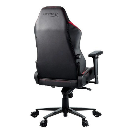 Ігрове крісло HyperX RUBY до 150 кг з чорної та червоної екошкіри