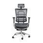 Diablo Chairs V-Master Офісне крісло нормального розміру до 200 кг Тканина чорно-сіра