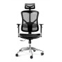 Diablo Chairs V-Basic Офісне крісло нормального розміру до 150 кг, чорна тканина