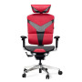 Diablo Chairs V-Dynamic Офісне крісло нормального розміру до 150 кг Тканина темно-червона