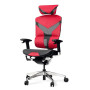 Diablo Chairs V-Dynamic Офісне крісло нормального розміру до 150 кг Тканина темно-червона
