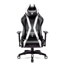 Diablo Chairs X-Horn 2.0 Ігрове крісло нормального розміру до 160 кг з екошкіри чорно-біле