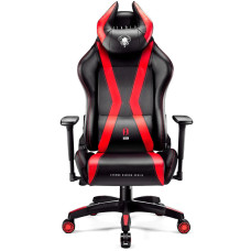 Крісло Diablo Chairs X-Horn 2.0 King Size Gaming Chair до 180 кг ЕКО-шкіра чорно-червоний