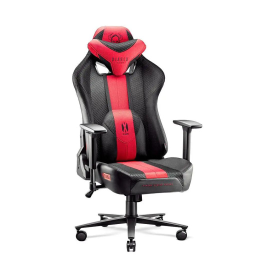 Diablo Chairs X-Player 2.0 Ігрове крісло нормального розміру до 150 кг ЕКО-шкіра Малиново-антрацитовий