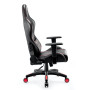 Diablo Chairs X-One 2.0 Kids Size Крісло Для дітей до 160 кг ECO Leather Fabric Black and red