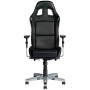 Офісне ігрове крісло Playseat® до 122 кг з екошкіри чорного кольору