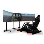 Перегони нового рівня NLR-S009 Cockpit GTTRACK Racing Seat до 150 кг чорний/червоний