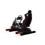 Перегони нового рівня NLR-S009 Cockpit GTTRACK Racing Seat до 150 кг чорний/червоний