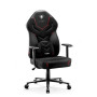 Diablo Chairs X-Gamer 2.0 Ігрове крісло нормального розміру до 150 кг ЕКО-шкіра Тканина Темний обсидіан