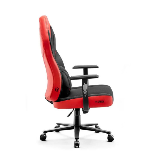 Diablo Chairs X-Gamer 2.0 Ігрове крісло нормального розміру до 150 кг ЕКО-шкіра Темно-червоний