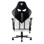 Ігрове крісло Diablo Chairs X-Player 2.0 King Size до 160 кг ЕКО-шкіра Чорно-біла