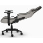 Ігрове крісло Corsair T3 Rush до 120 кг. Тканина світло-сіра