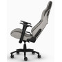 Ігрове крісло Corsair T3 Rush до 120 кг. Тканина світло-сіра