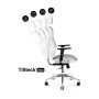 Diablo Chairs V-Basic Офісне крісло нормального розміру до 150 кг Тканина біло-сіра