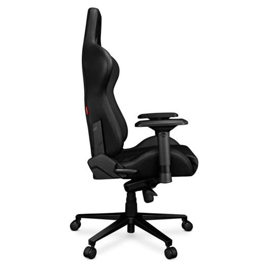 Шкіряне офісне крісло Yumisu 2050 до 150 кг, шкіра ECO Black