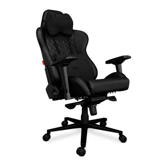 Шкіряне офісне крісло Yumisu 2050 до 150 кг, шкіра ECO Black