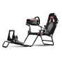 Гоночне сидіння нового рівня NLR-S021 Cockpit GT LITE Racing Fabric до 130 кг, чорний