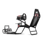 Гоночне сидіння нового рівня NLR-S021 Cockpit GT LITE Racing Fabric до 130 кг, чорний