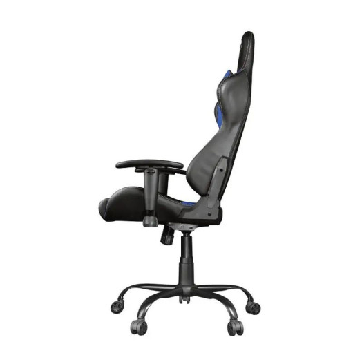 Ігрове крісло Trust GXT 708B Resto до 150 кг з еко-шкіри синього кольору