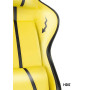 Diablo Chairs X-One 2.0 Normal Size Electric Yellow Gaming Chair до 136 кг ECO Leather Fabric Yellow-Black