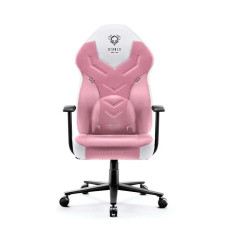 Ігрове крісло Diablo Chairs X-Gamer 2.0 нормального розміру до 150 кг з еко-шкіри Marshmallow рожевий