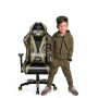 Diablo Chairs X-Horn 2.0 Kid Size Legion Крісло Для дітей до 160 кг ЕКО шкіра Чорно-зелений