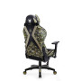 Diablo Chairs X-Horn 2.0 Kid Size Legion Крісло Для дітей до 160 кг ЕКО шкіра Чорно-зелений