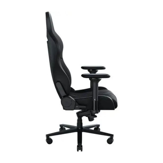 Ігрове крісло Razer Enki до 136 кг з екошкіри чорного кольору