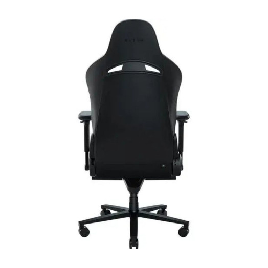 Ігрове крісло Razer Enki до 136 кг з екошкіри чорного кольору
