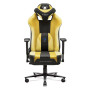 Ігрове крісло Diablo Chairs X-Player 2.0 King Size до 160 кг ЕКО-шкіра Темно-соняшникова тканина