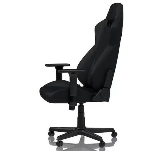 Ігрове крісло Nitro Concepts S300 Stealth Black до 135 кг, чорна тканина